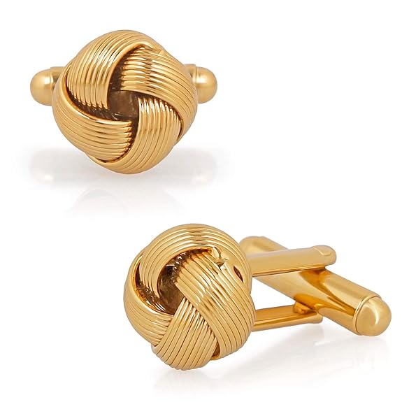 Golden Cuff Link Set
