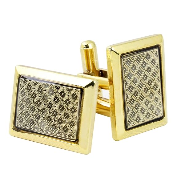 Golden Cuff Link Set