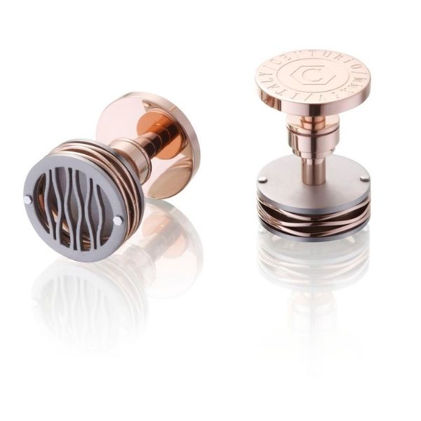 Silver Cuff Link Set