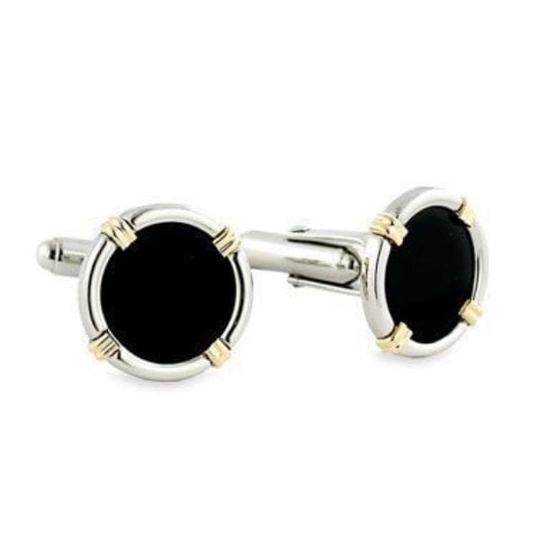Black Cuff Link Set