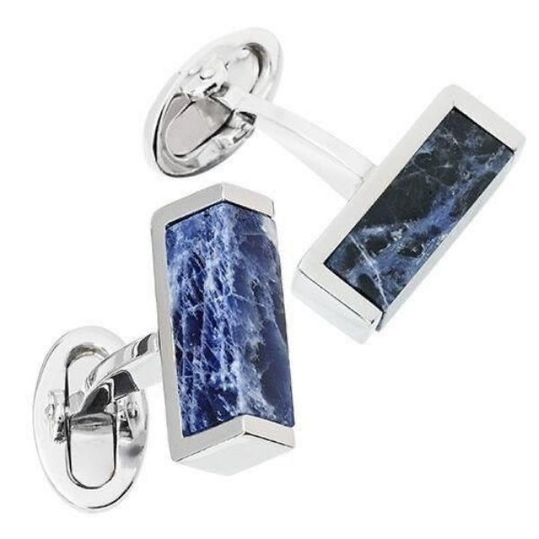 Blue Cuff Link Set